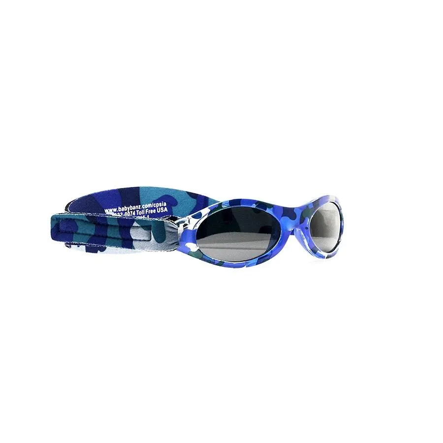 BabyBanz Adventure Blue Camo Baby Sunglasses