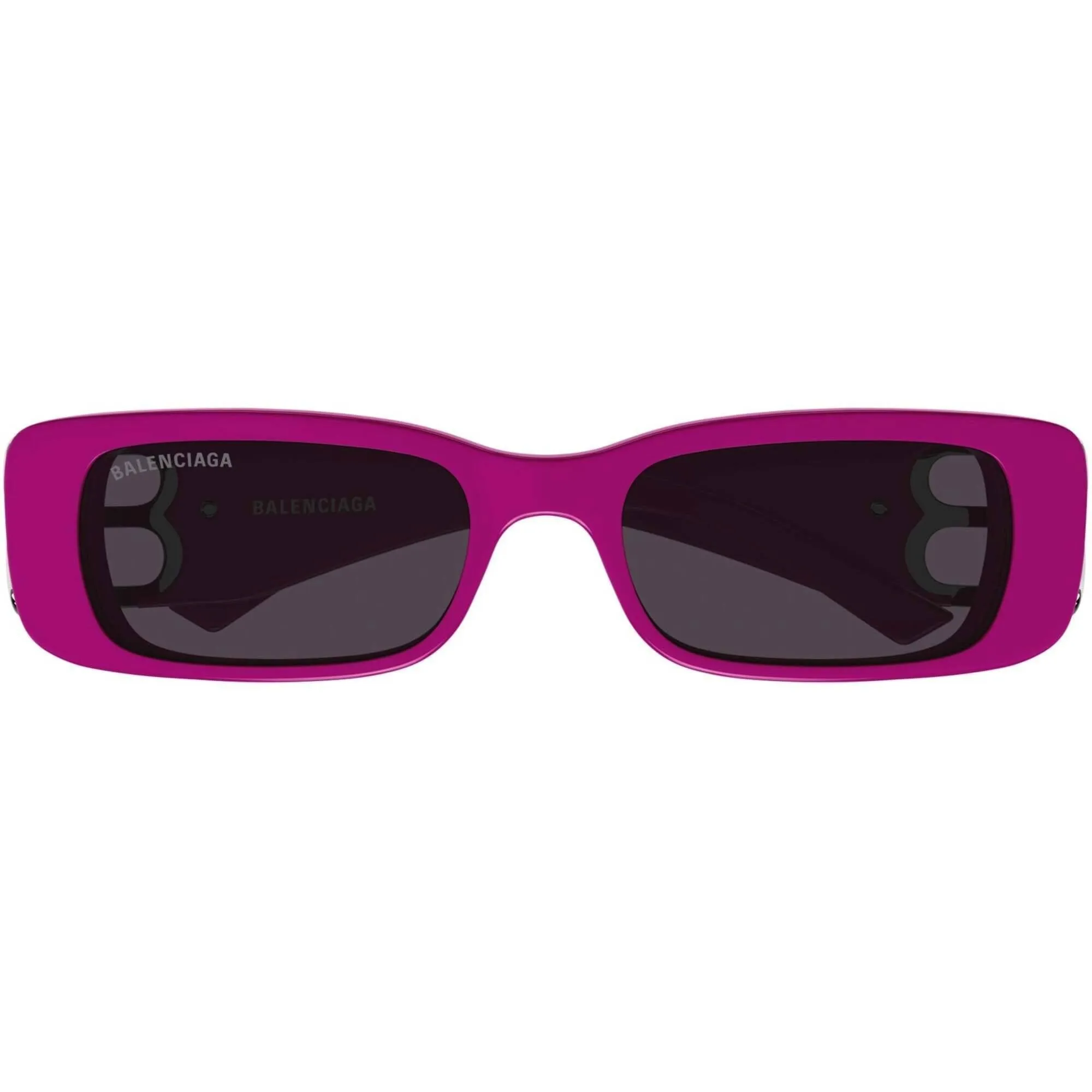 Balenciaga Women's Sunglasses - Fuchsia Butterfly Shape Frame Grey Lens | BB0096S 016