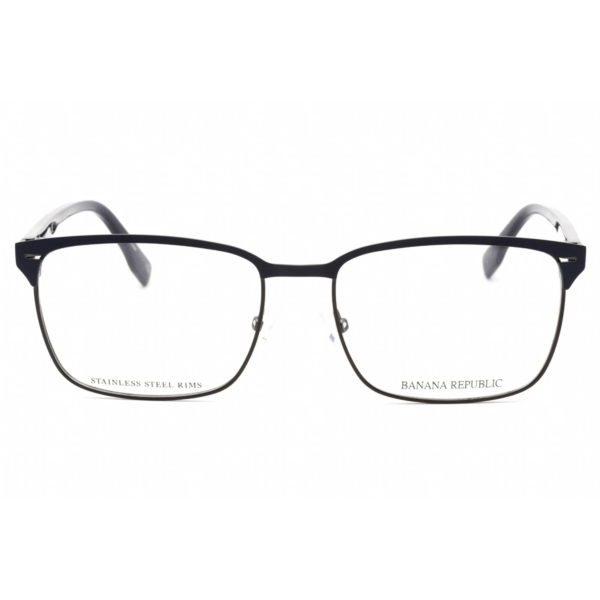 Banana Republic Women's Eyeglasses - Matte Blue Ruthenium Metal Frame | ENZO 0KU0 00