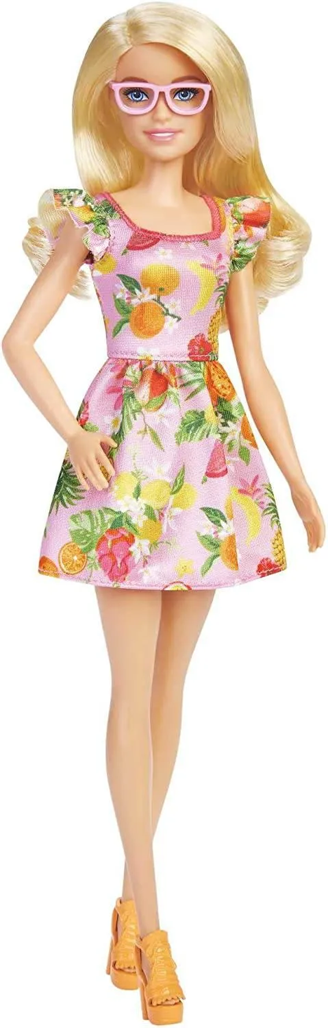 Barbie Fashionistas Doll - Fruit Print Dress HBV15