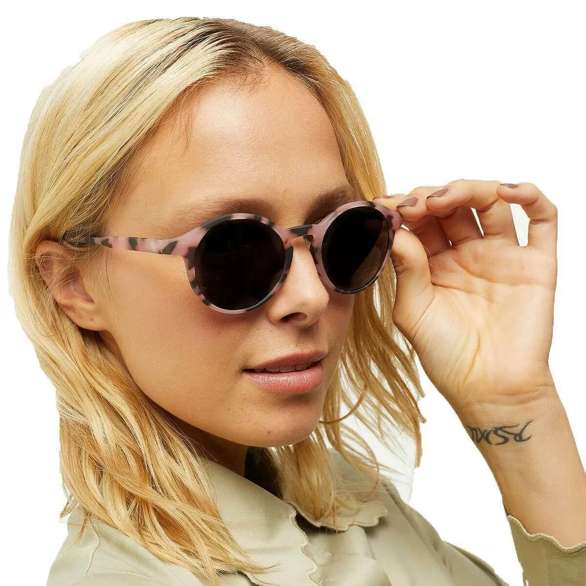 Barner La Marais Sunglasses - Pink Tortoise/Smoke Grey