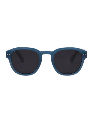 Barton Polarised Sunglasses in Ocean & Smoke