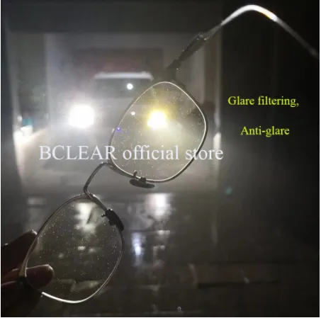 BCLEAR 1.67 Index Progressive Polarized Sunglass Driving Lenses Color Green