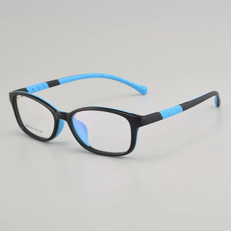 Bclear Children's Full Rim Oval Tr 90 Titanium Frame Eyeglasses 8215