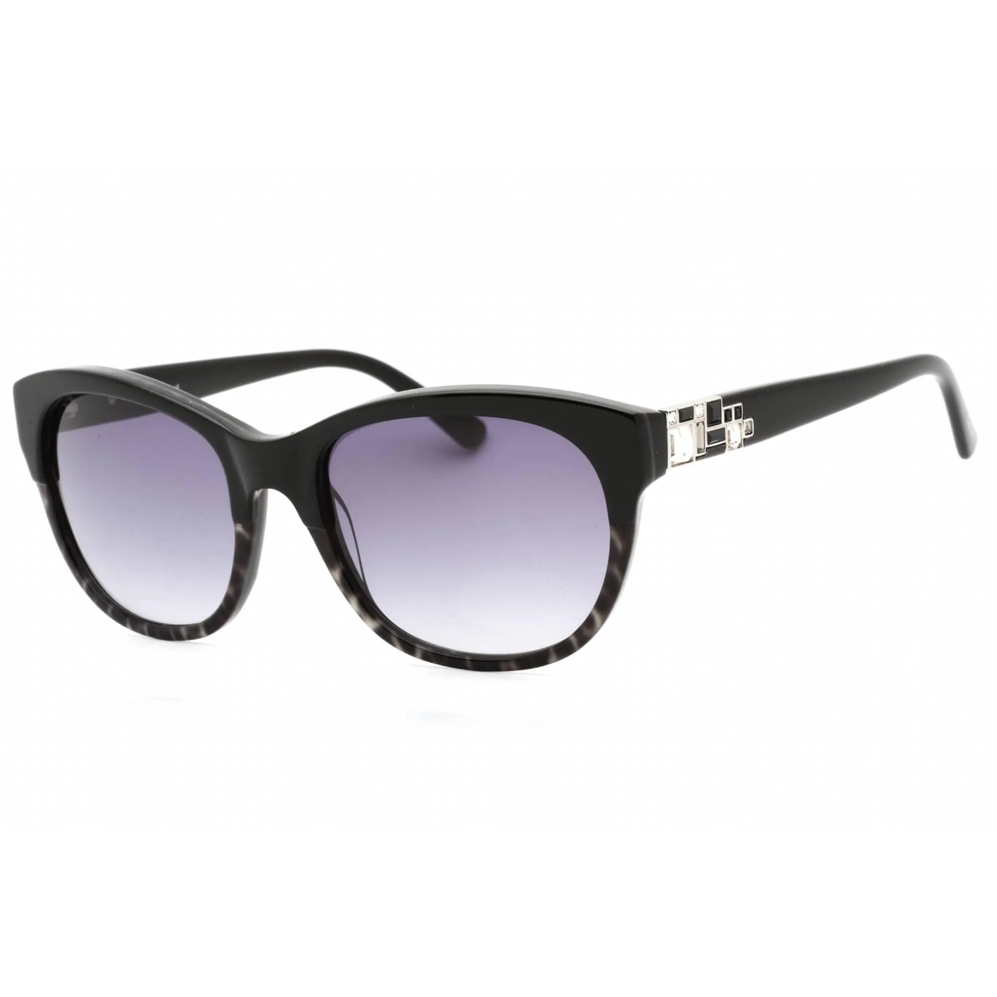 Bebe Women's Sunglasses - Jet Animal Zylonite Full Rim Rectangular Frame | BB7198 001