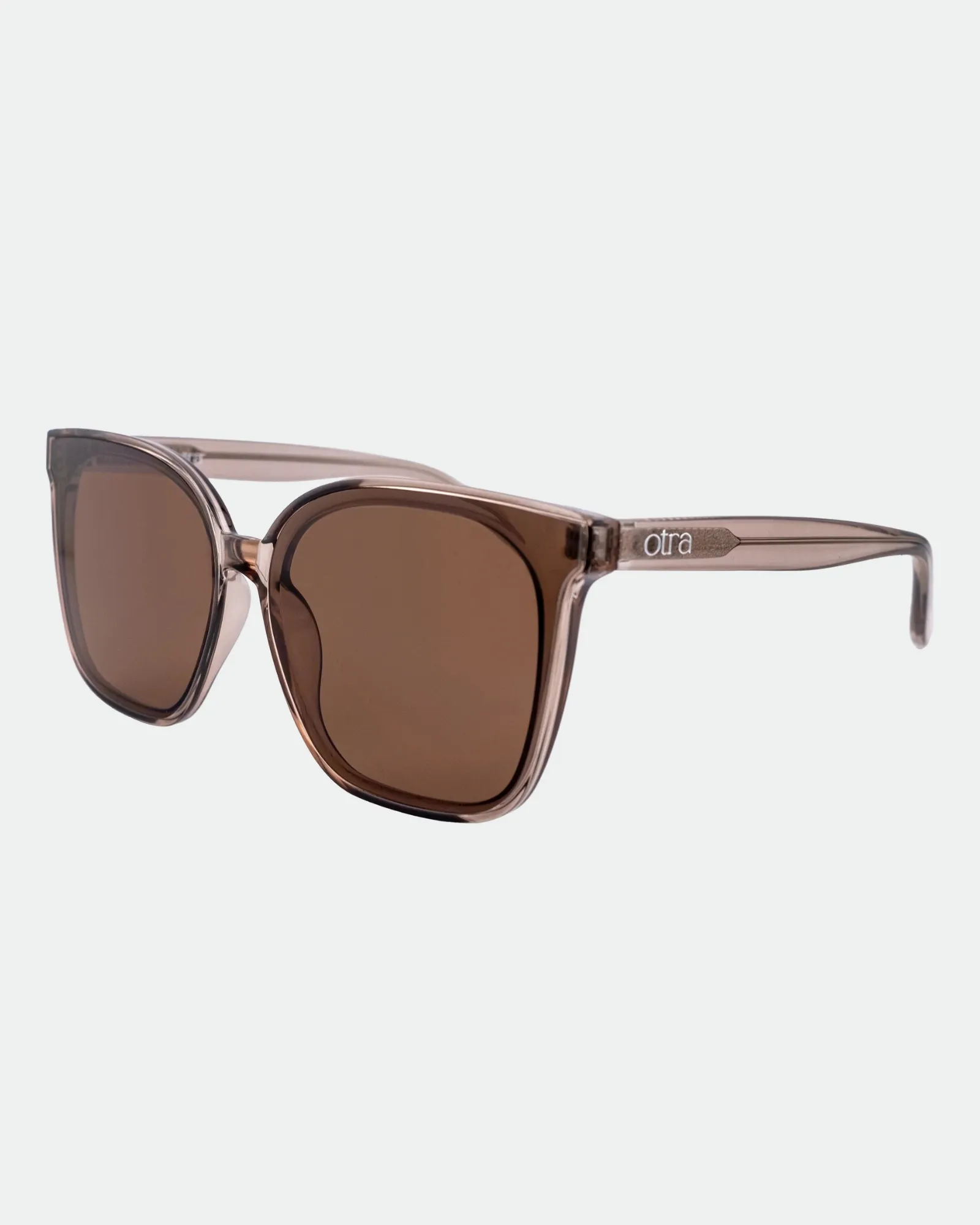 BETTY SUNGLASSES TRANS OLIVE/BROWN