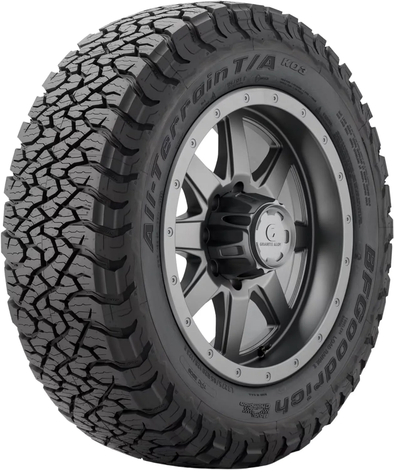 BFGoodrich All-Terrain T/A KO3 Car Tire for Light Trucks, SUVs, and Crossovers, LT285/70R17/C 116/113S