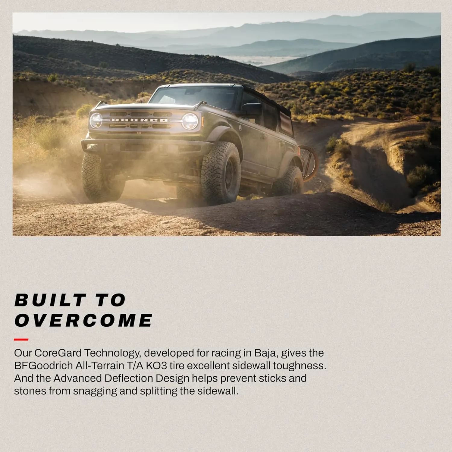 BFGoodrich All-Terrain T/A KO3 Car Tire for Light Trucks, SUVs, and Crossovers, LT285/70R17/E 126/123S
