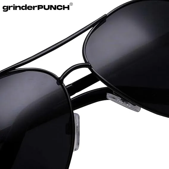 Big XL Wide Frame Extra Large Aviator Sunglasses (Balck)