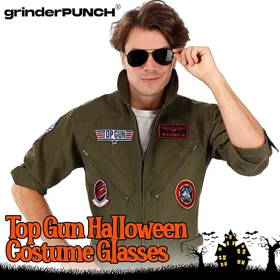 Big XL Wide Frame Extra Large Aviator Sunglasses (Balck)