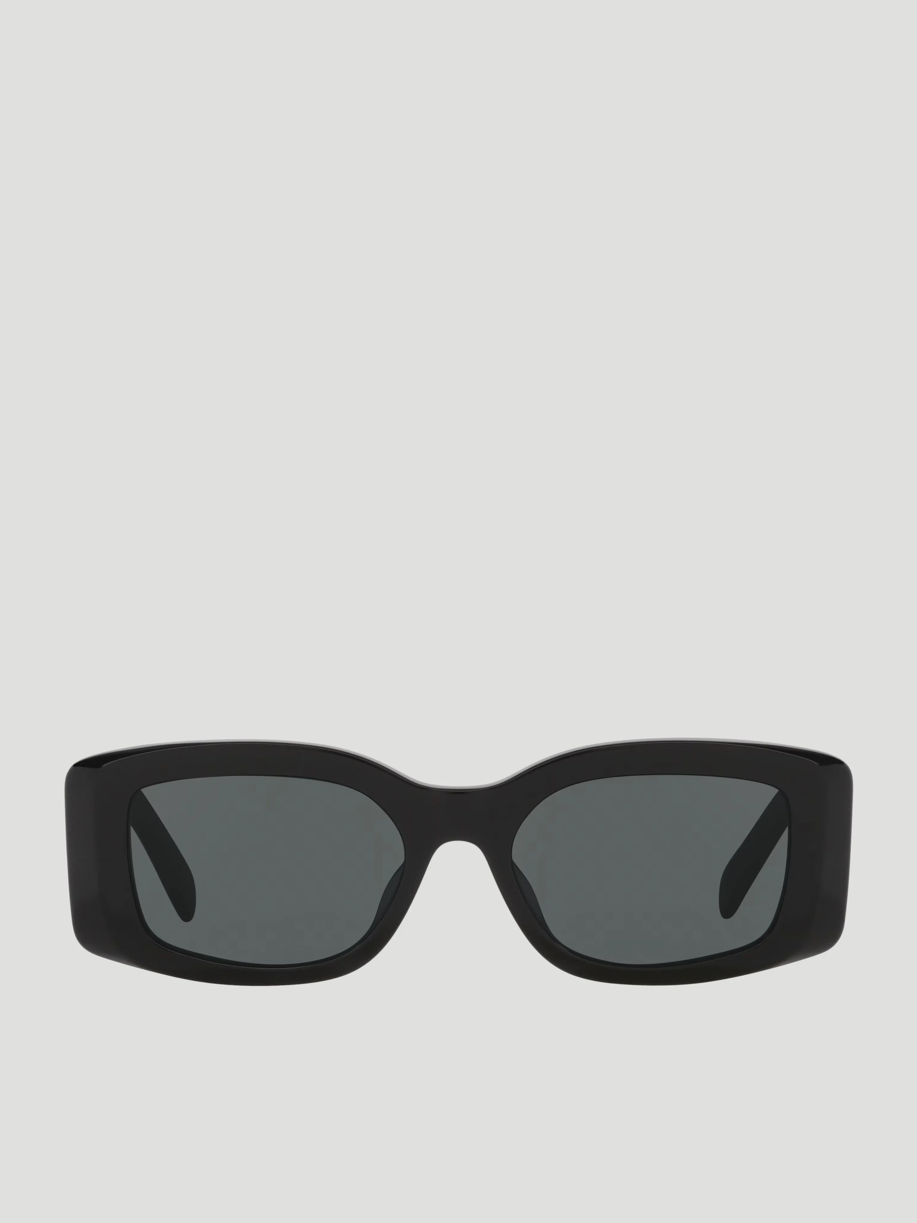Black Maxi Triomphe Acetate Sunglasses