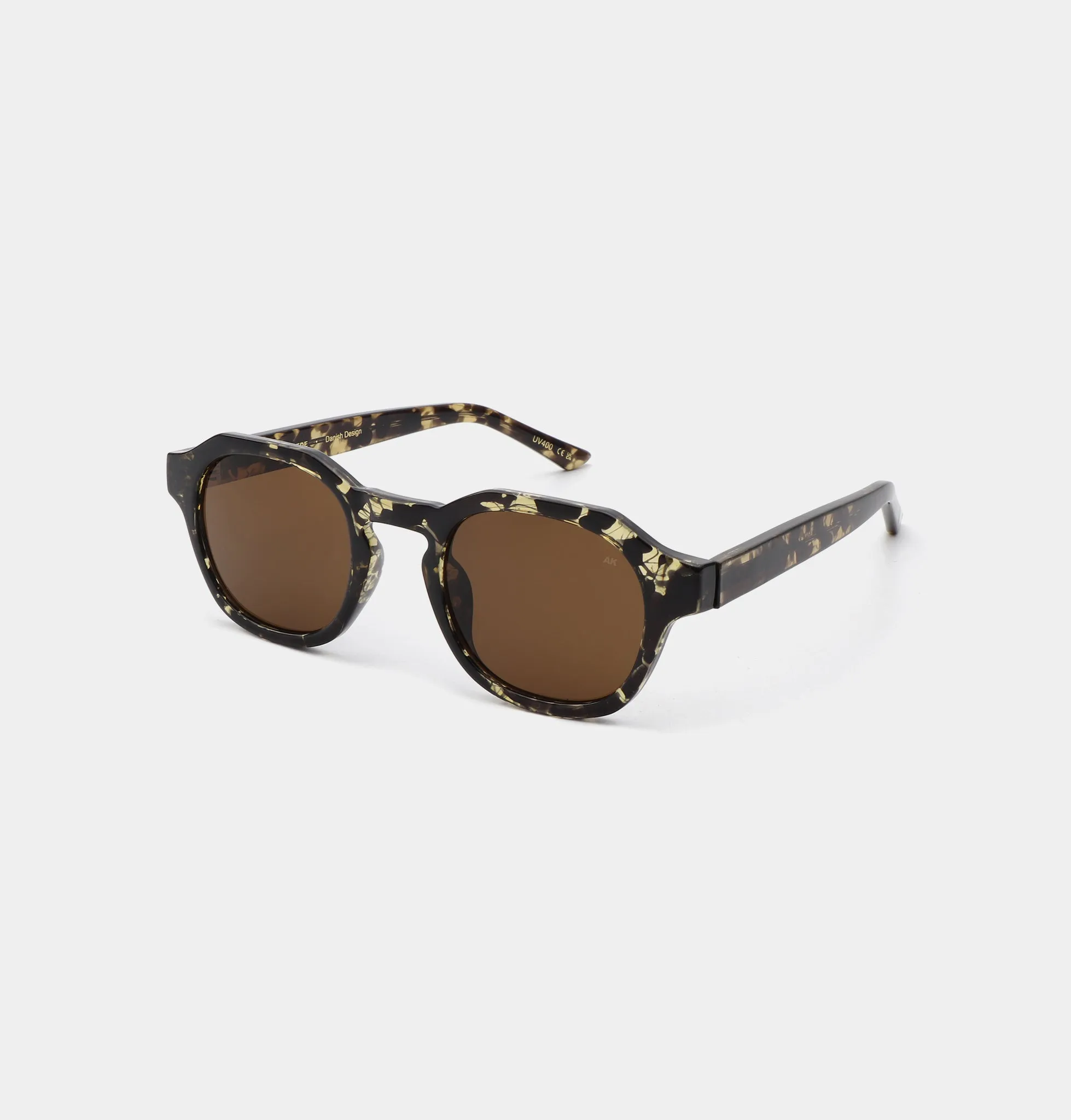 Black Yellow Transparent Zan Sunglasses