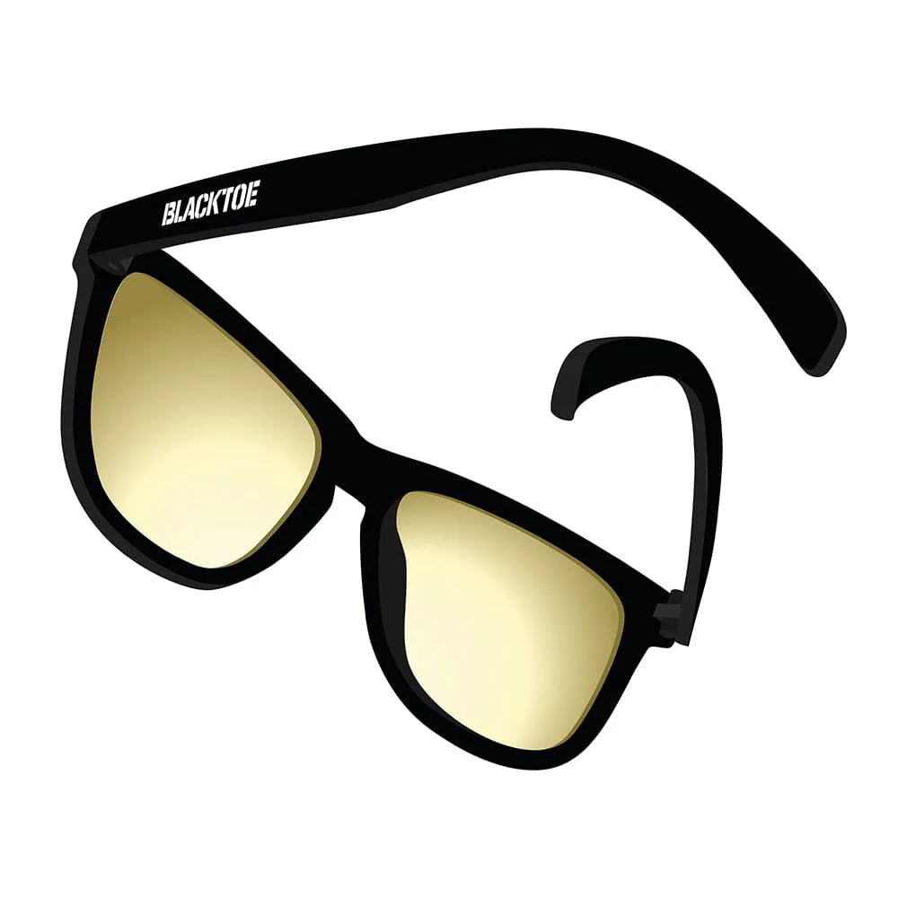 BlackToe x Marsquest Sunglasses - Carbon Black & Gold