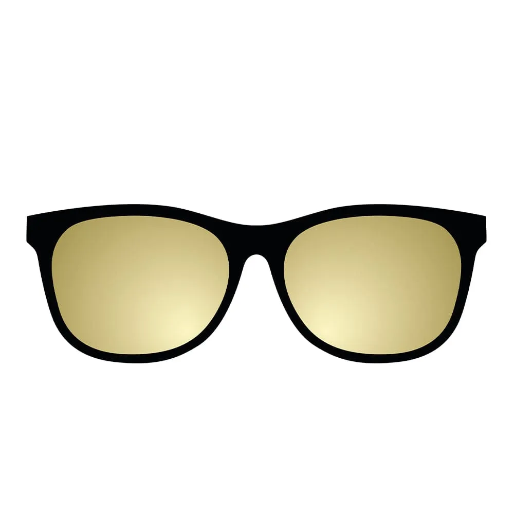 BlackToe x Marsquest Sunglasses - Carbon Black & Gold