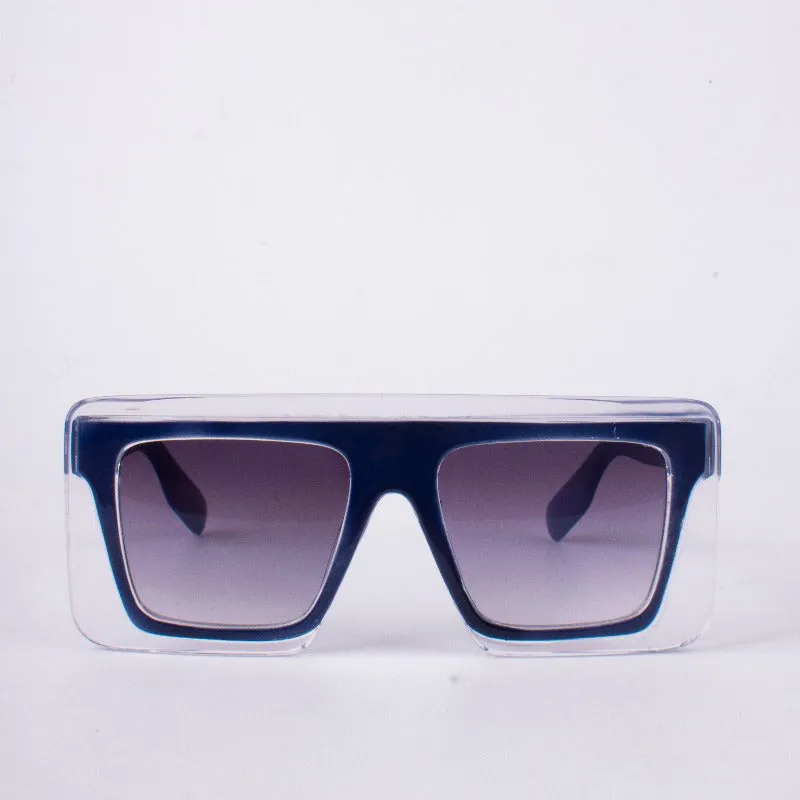 Blissful Blue Kids Oversized Wonder Shades