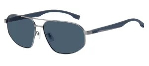 BOSS 1468/F/S MATTE RUTHENIUM 63