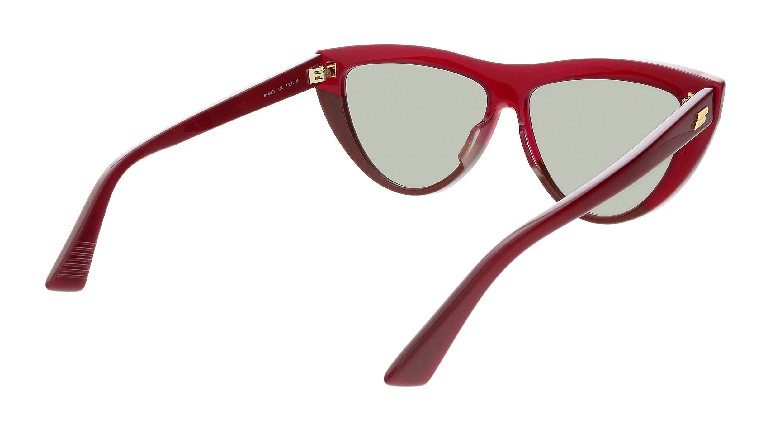 Bottega Veneta BV1018S-008 Red Cateye Sunglasses