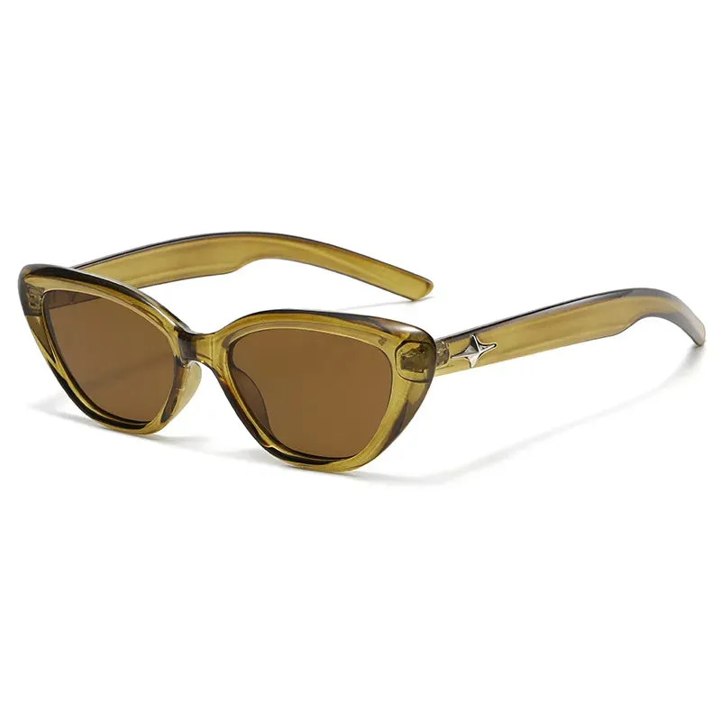 Brand Cycling Cat Eye Sunglasses Women Brand Designer Luxury Female Sun Glasses Classic Cateye UV400 Fashion Sports Outdoor