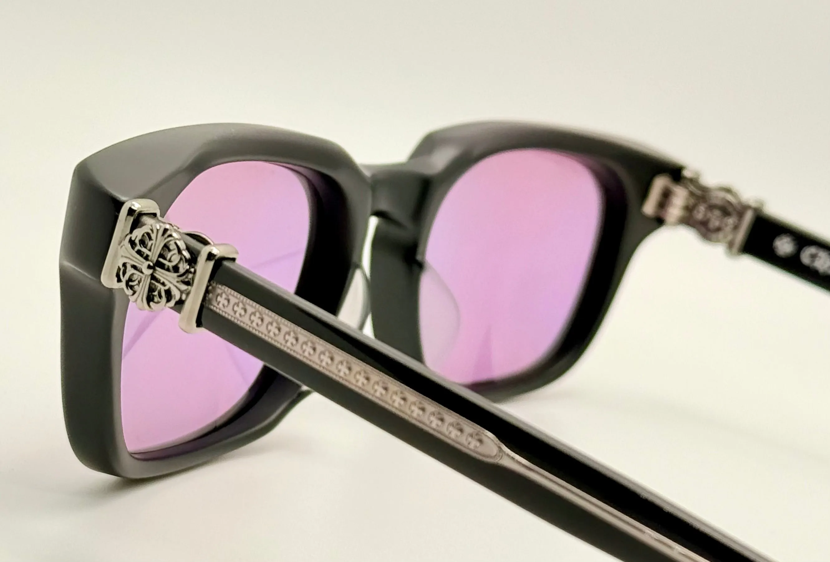 Brand New Chrome Hearts “GRIM” MBK Frame w/Brand New, Custom Berko’s Designs Lenses