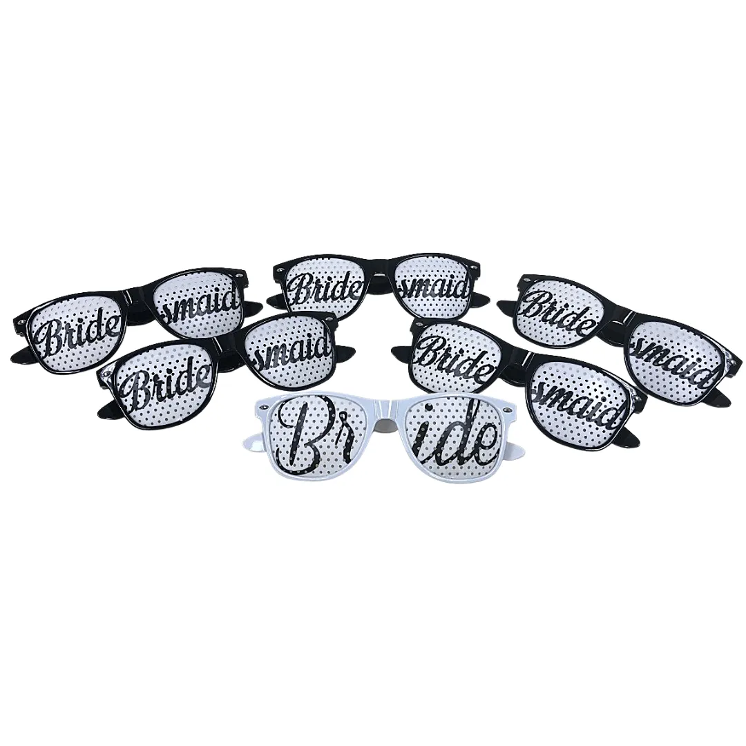 Bride and Bridesmaid Sunglasses (Pack of 6)