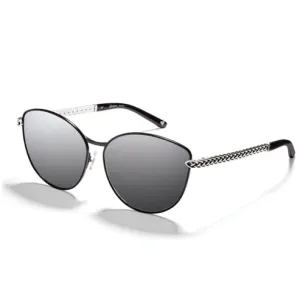 Brighton | Interlok Woven Sunglasses in Black