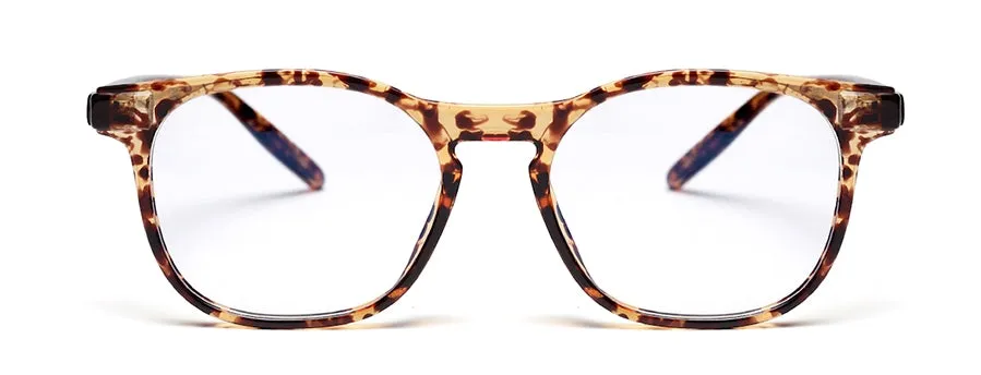 Brown Tortoise Square Spectacle Acetate Frame for Men & Women