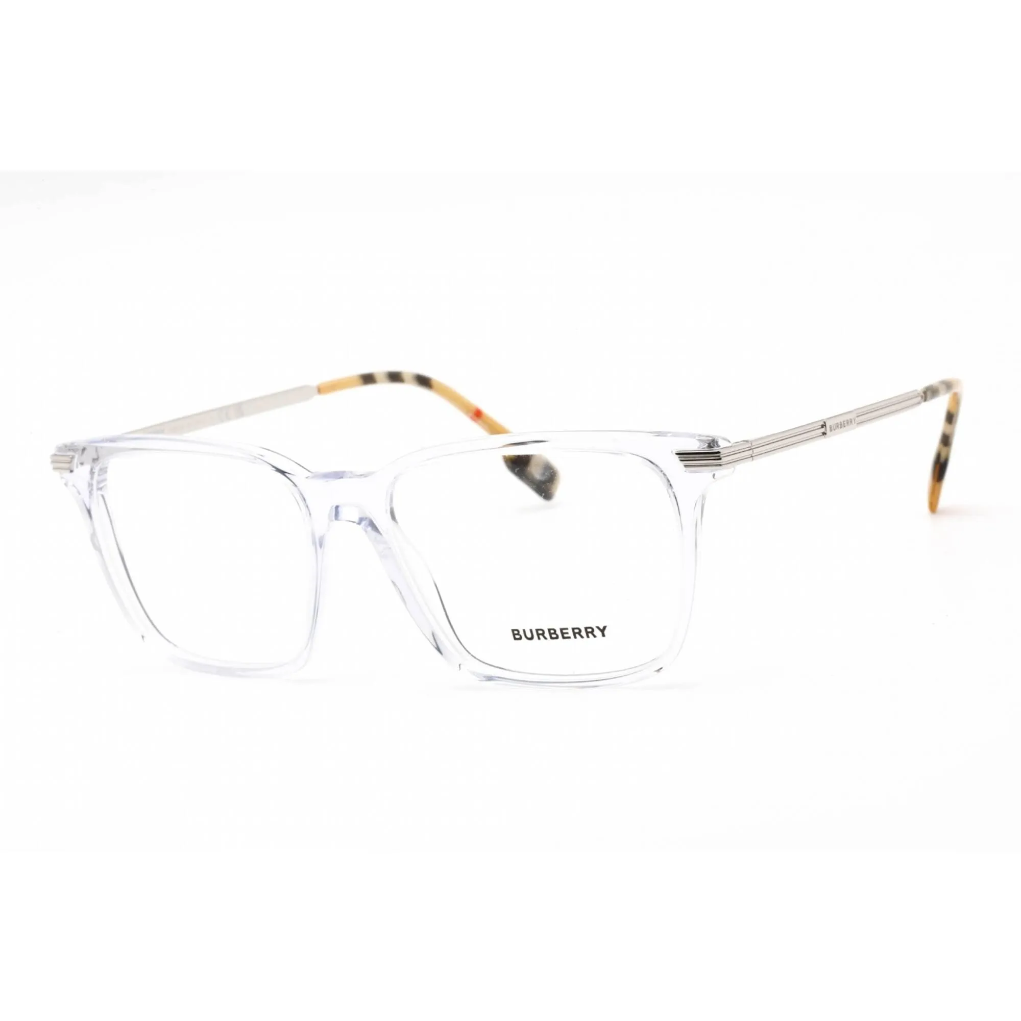 Burberry Men's Eyeglasses - Full Rim Rectangular Transparent Plastic | 0BE2378 3024