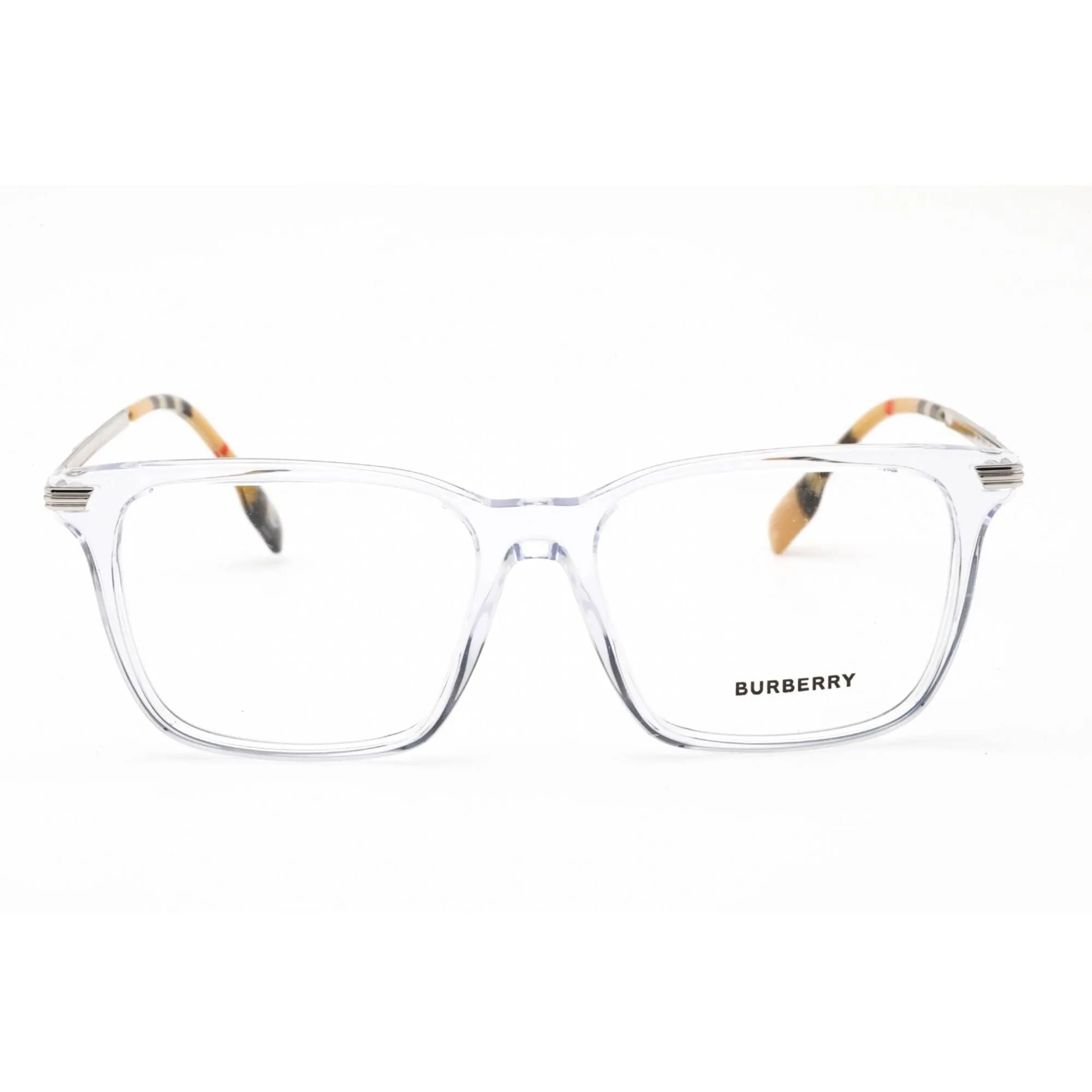 Burberry Men's Eyeglasses - Full Rim Rectangular Transparent Plastic | 0BE2378 3024