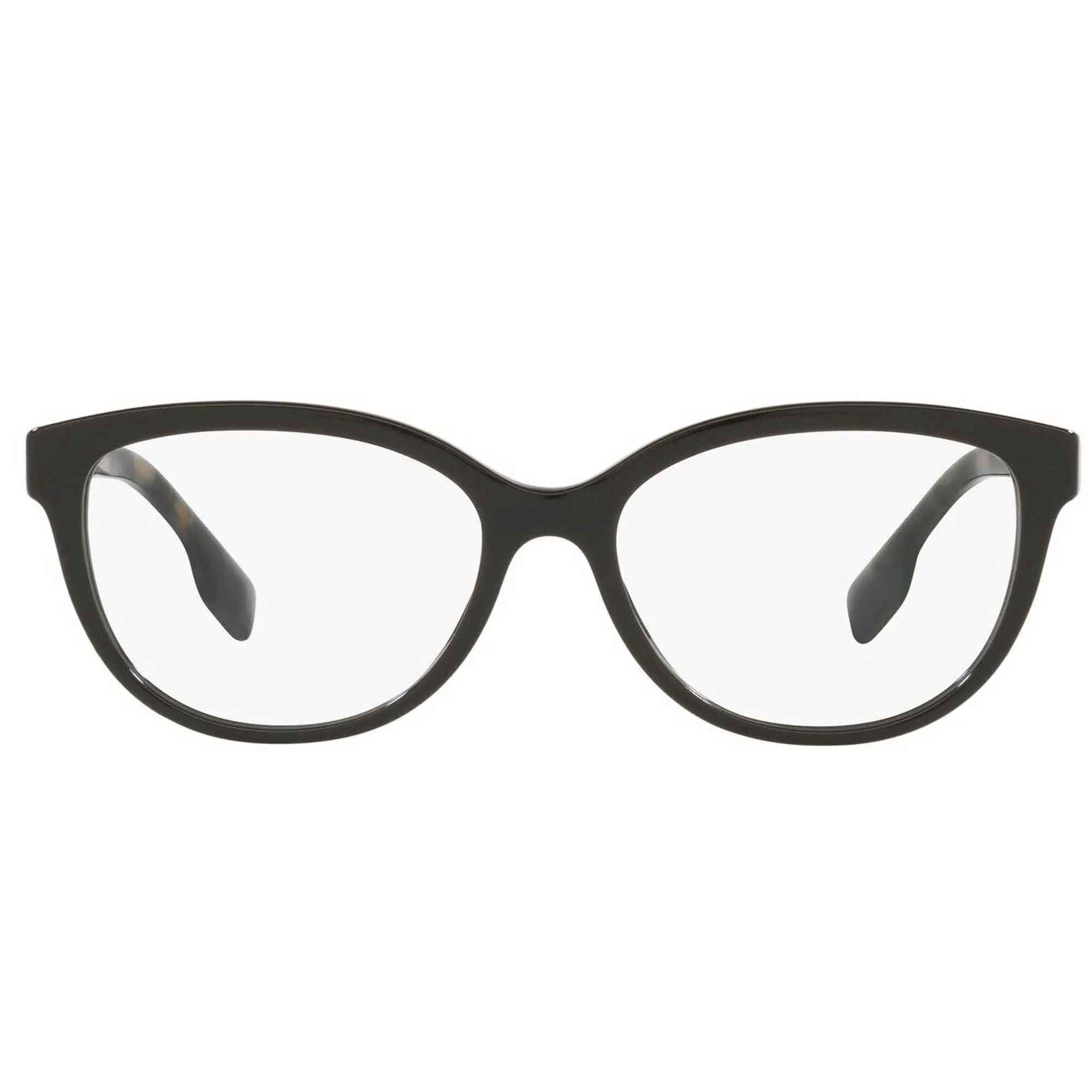 Burberry Women's Eyeglasses - Black Acetate Frame Clear Demo Lens | 0BE2357 3980