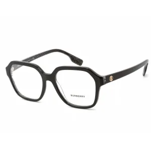 Burberry Women's Eyeglasses - Black Print Crystal Frame Clear Lens | 0BE2358 3977