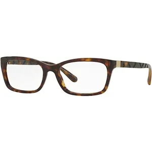 Burberry Women's Eyeglasses - Dark Havana Rectangular Frame | BURBERRY 0BE2220 3002