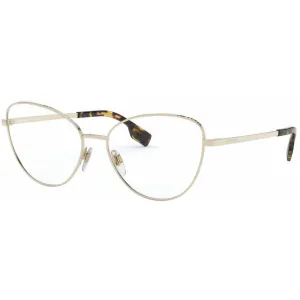 Burberry Women's Eyeglasses - Pale Gold Cat Eye Frame, 53 mm | BURBERRY 0BE1341 1109