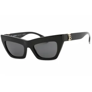 Burberry Women's Sunglasses - Black Cat Eye Frame Dark Grey Lens | 0BE4405 300187