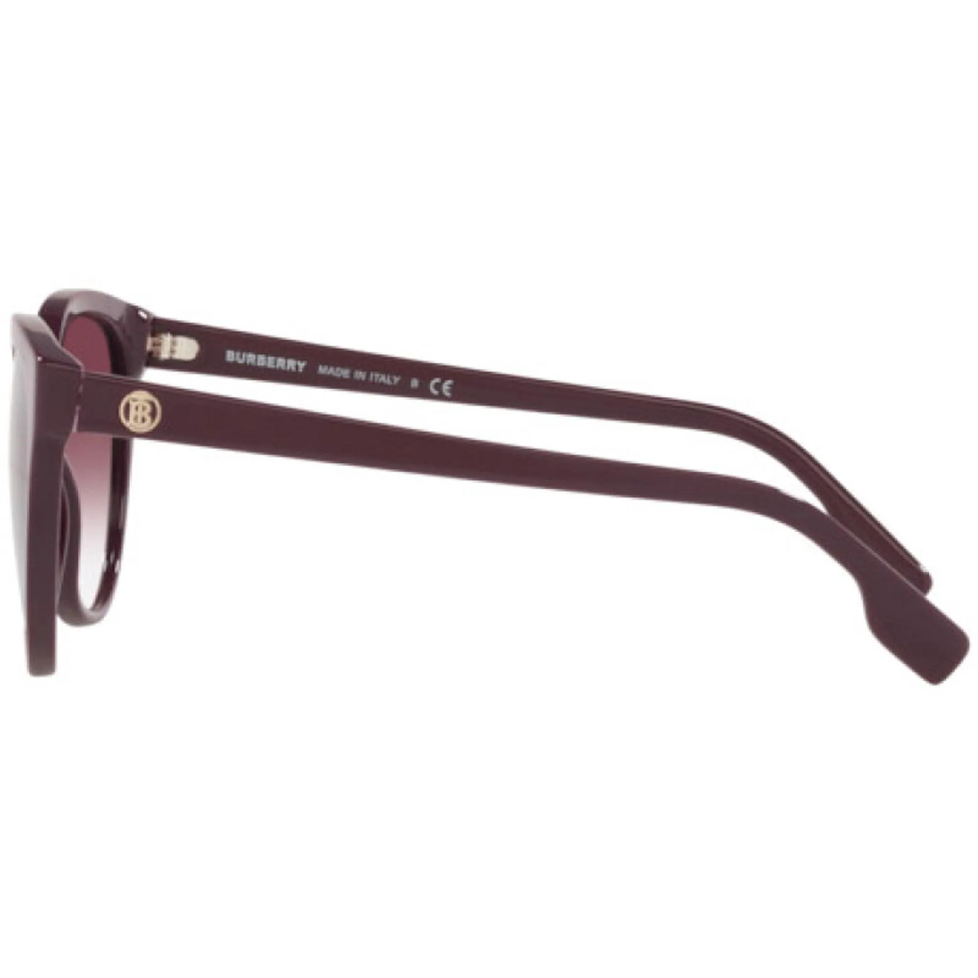 Burberry Women's Sunglasses - Bordeaux Cat Eye Frame Gradient Lens | 0BE4365 39798H