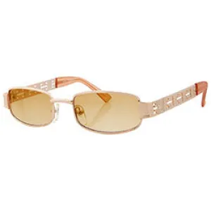 BUTABI Gold Square Sunglasses