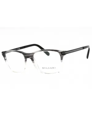 Bvlgari  Eyeglasses - Gradient Grey Acetate Frames  Authentic  NY578648 Eyeglass Frames  Designer Eyeglasses for Women and Men -    Semi-Rimless Eyeglasses - Grey Ombre