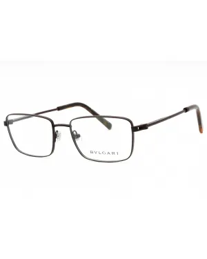Bvlgari  Metal Frame Eyeglasses   Square Eyeglasses  Brown  Eyeglasses