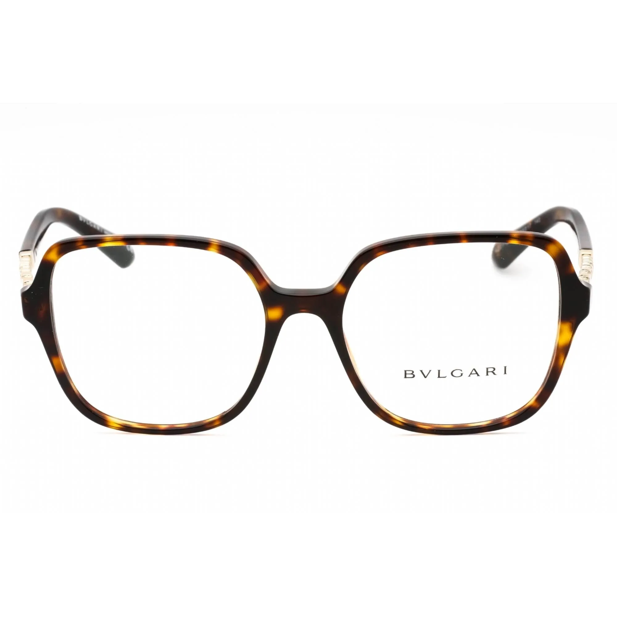 Bvlgari Women's Eyeglasses - Havana Plastic Full Rim Butterfly Frame | 0BV4201B 504