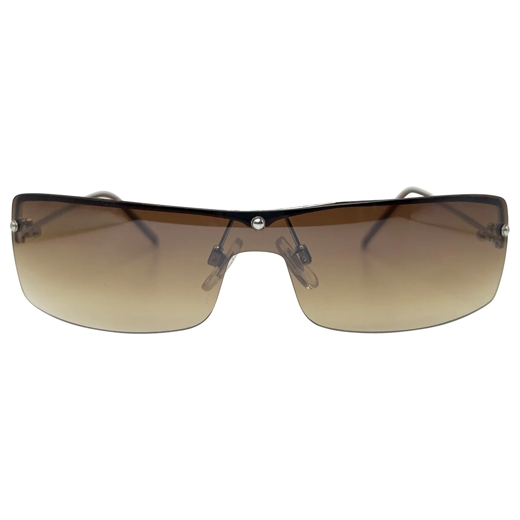 CALIFORNIA GIRL Frameless Shield Sunglasses