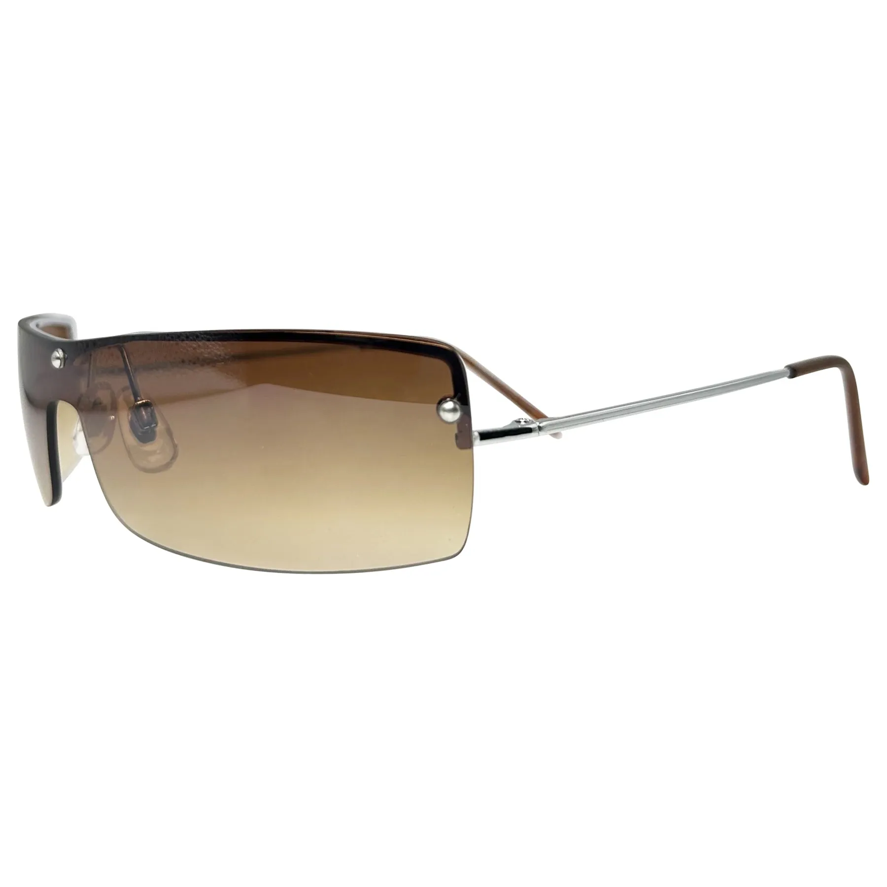 CALIFORNIA GIRL Frameless Shield Sunglasses