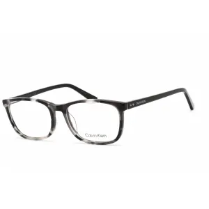 Calvin Klein Men's Eyeglasses - Charcoal Tortoise Plastic Rectangular | CK20511 022