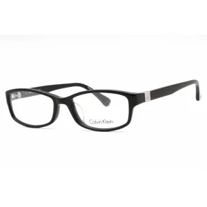 Calvin Klein Unisex Eyeglasses - Black Acetate Rectangular Full Rim | CK5905A 001
