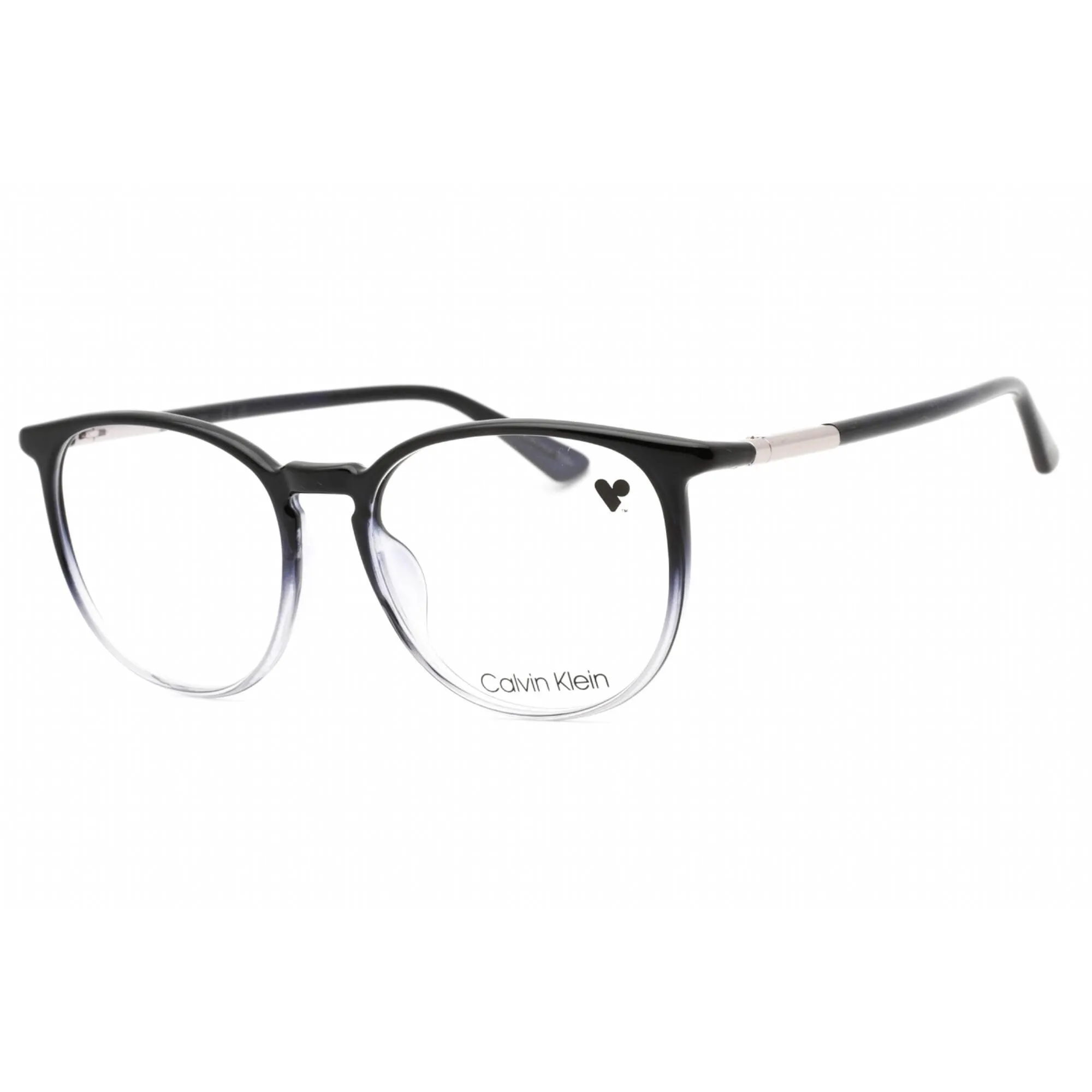 Calvin Klein Unisex Eyeglasses - Blue Gradient Round Frame Clear Lens | CK21522 403
