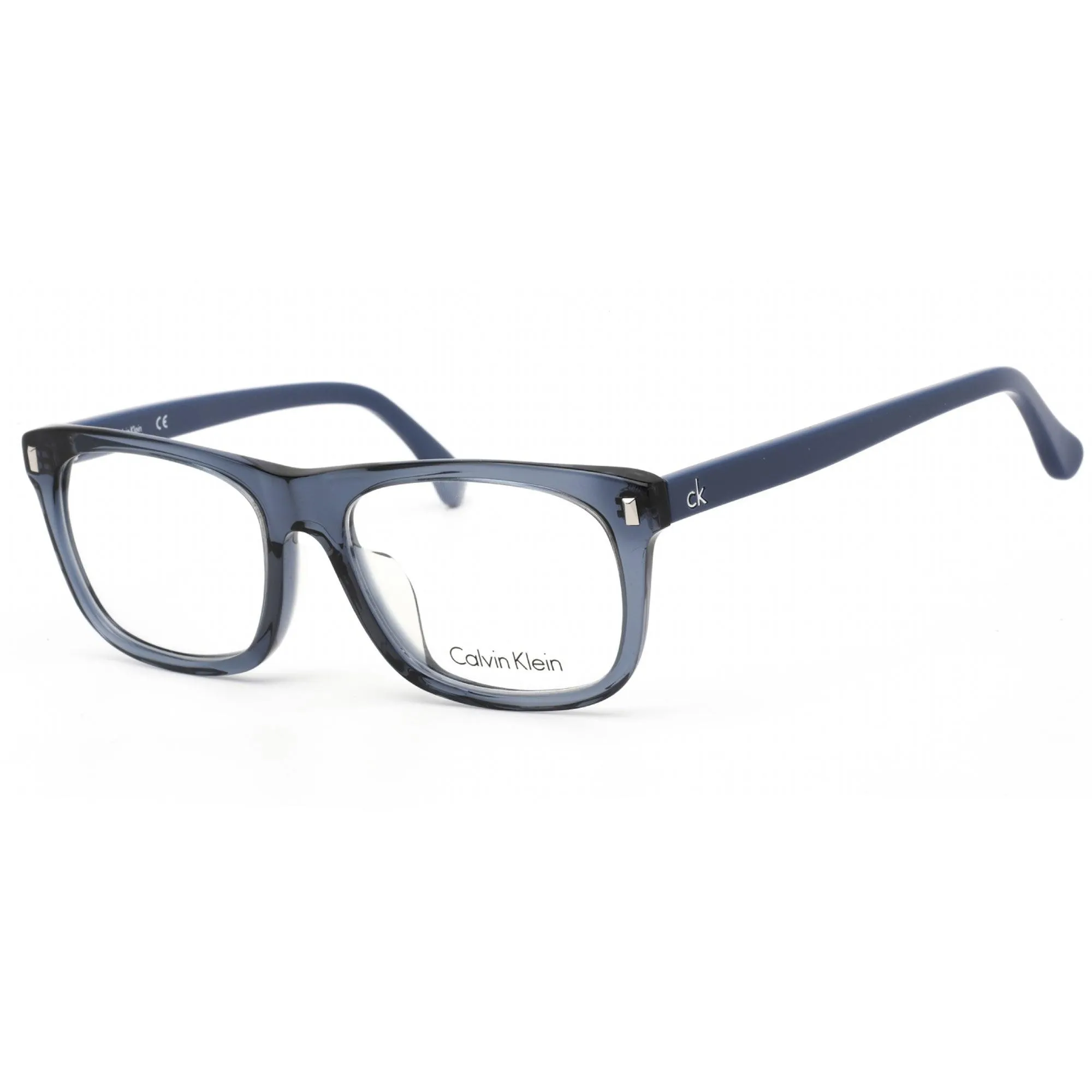 Calvin Klein Unisex Eyeglasses - Blue Rectangular Full Rim Plastic Frame | CK5899A 438