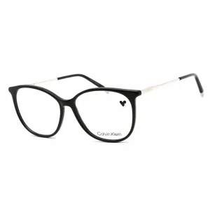 Calvin Klein Unisex Eyeglasses - Full Rim Black Plastic Oval Shape Frame | CK5462 001