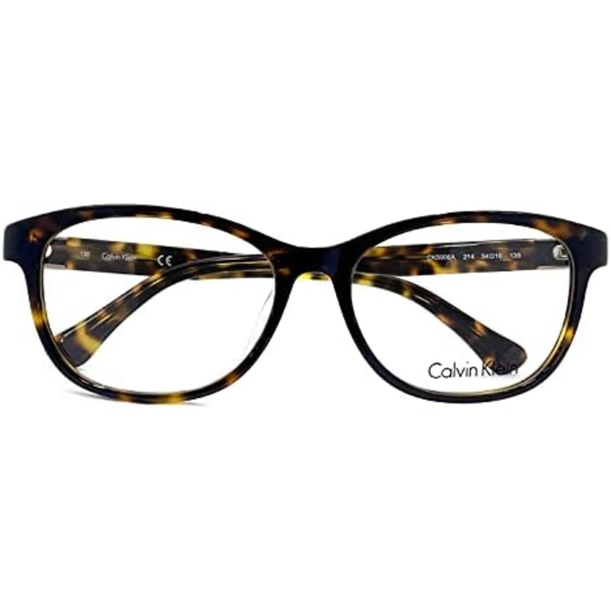 Calvin Klein Unisex Eyeglasses - Tortoise Plastic Frame | CALVIN KLEIN CK5906A 214