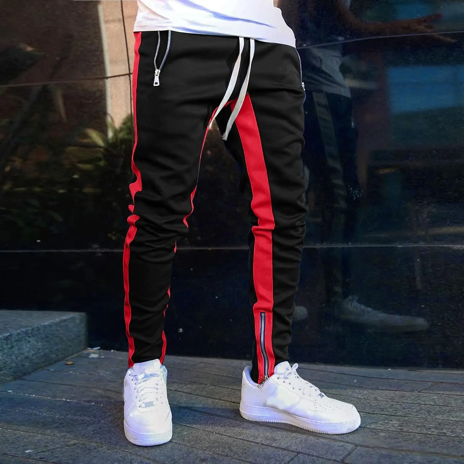 Cargo Pants for Men Big and Tall, for Men with Pockets Mens Casual Joggers Sweatpants Sweatpants for Men Sweat Pants