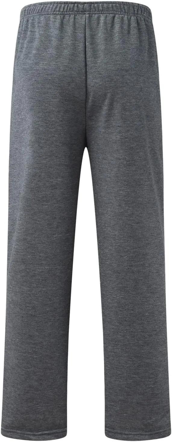 Cargo Pants for Men Big and Tall, Pant Stretch Elastic Waist Jogger Sweatpants for Men Sweat Pants with Pockets Slim