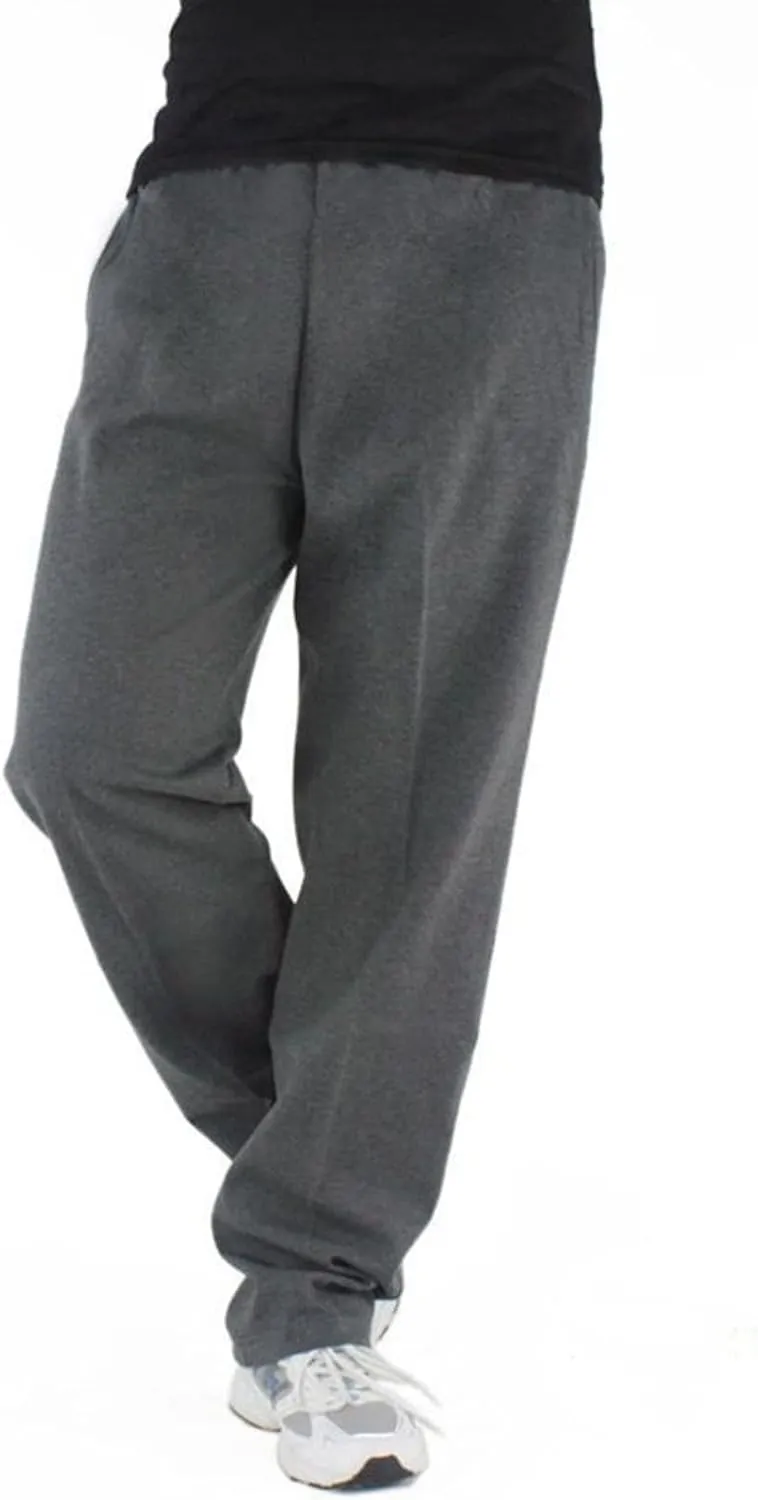 Cargo Pants for Men Big and Tall, Pant Stretch Elastic Waist Jogger Sweatpants for Men Sweat Pants with Pockets Slim