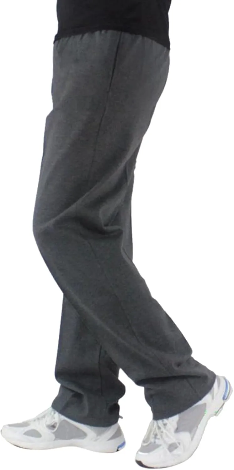 Cargo Pants for Men Big and Tall, Pant Stretch Elastic Waist Jogger Sweatpants for Men Sweat Pants with Pockets Slim